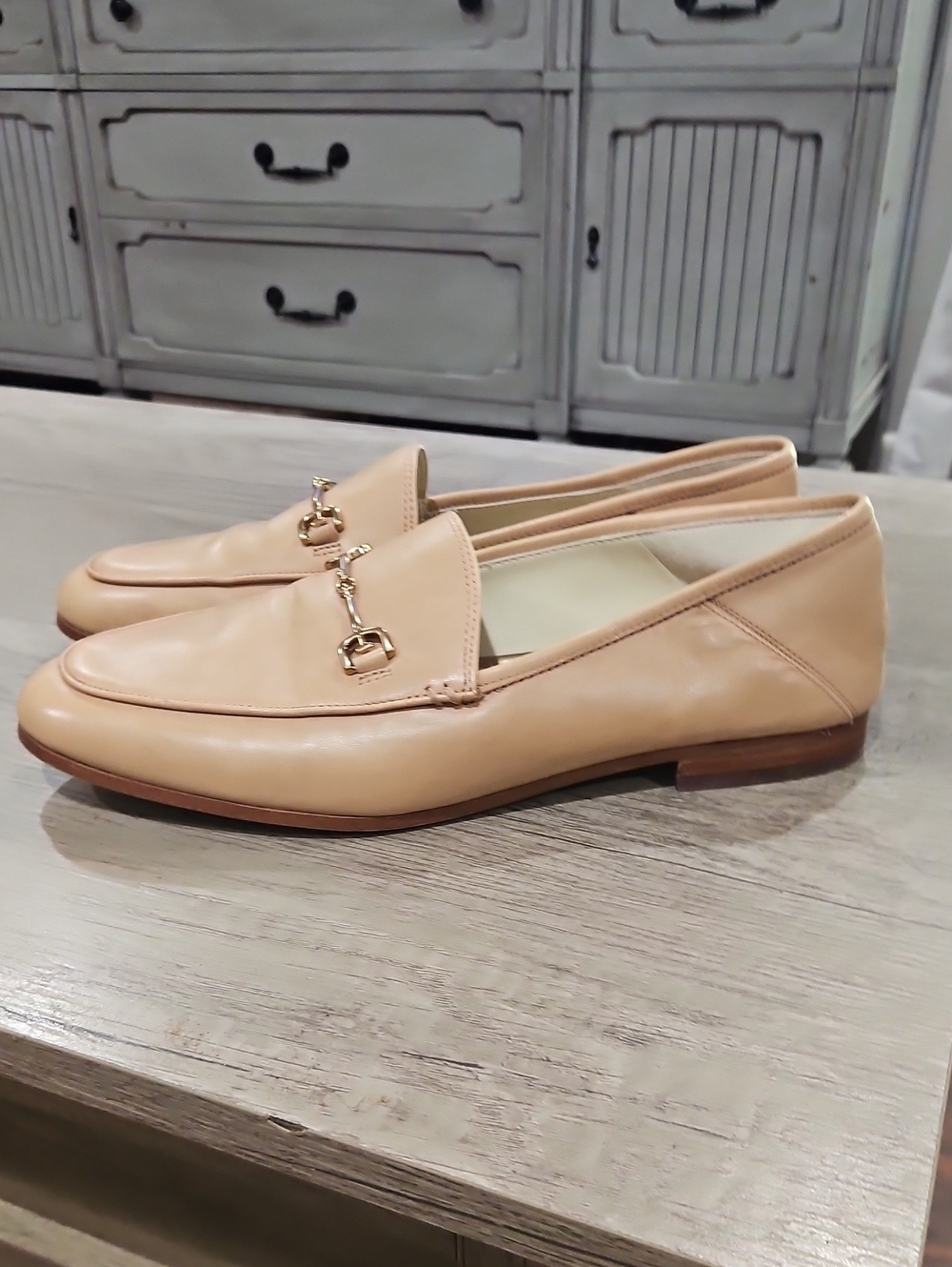 Sam Edelman Loraine Women's Leather Bit Loafers - Elegant Slip-On Flats size 7